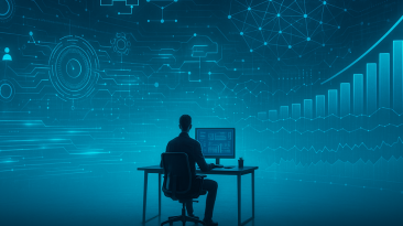 Emprendedor trabajando en marketing multinivel.