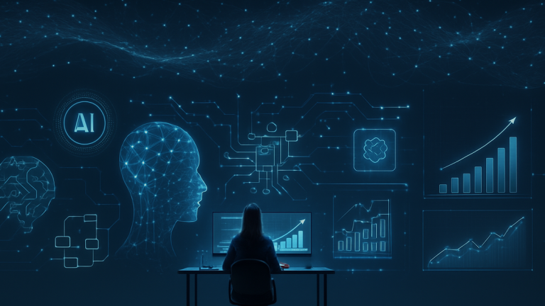 Líder de redes utilizando herramientas digitales para construir su marca personal.