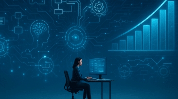 Emprendedores en una reunión de negocios centrada en el marketing multinivel y el crecimiento digital.