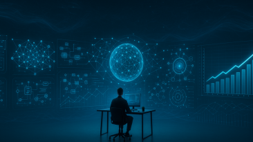 Imagen de un equipo de multinivel trabajando juntos con herramientas digitales.