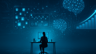 Personas interactuando en redes sociales para marketing multinivel.