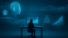 Multinivel digital con Ismerely representando crecimiento y emprendimiento en un entorno digital.