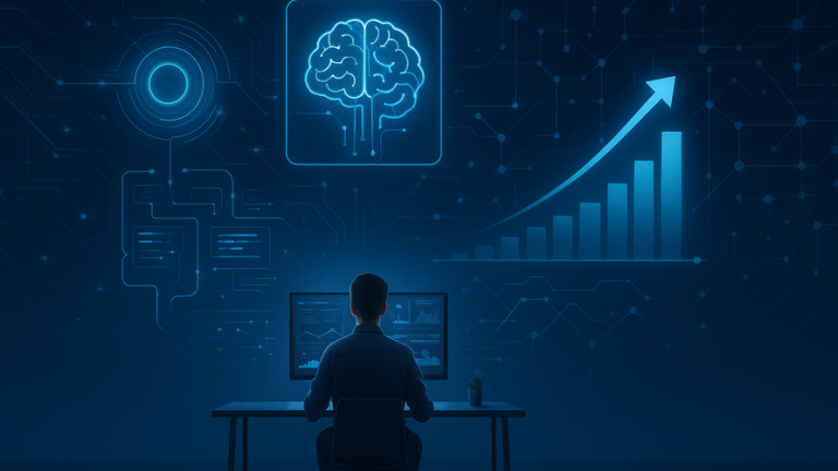 Gráfico sobre generación de tráfico web y mentalidad estoica.